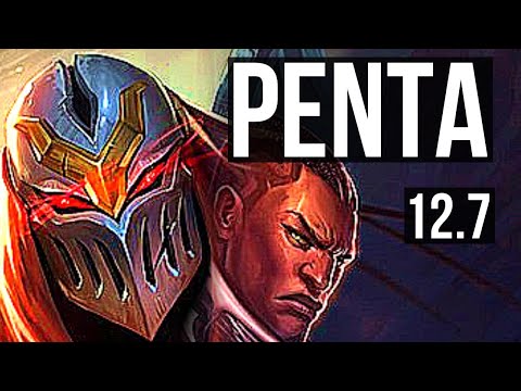 ZED & Yuumi vs LUCIAN & Karma (ADC) | Penta, 600+ games, 1.0M mastery, Godlike | NA Diamond | 12.7