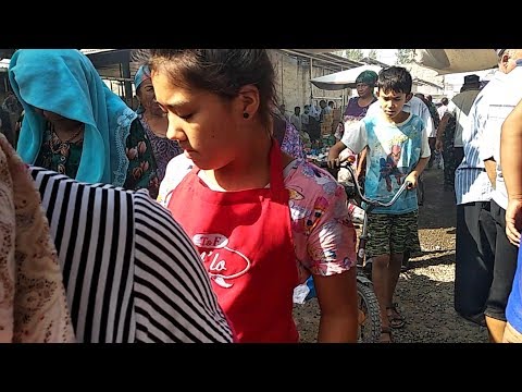 УЗБ бозорида яширин камера видеоси