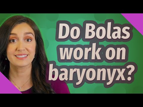 Do Bolas work on baryonyx?
