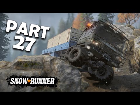 We're testing the NEW ENGINE and TIRES - KRS 58 Bandit #SnowRunner Gameplay Walkthrough Part 27