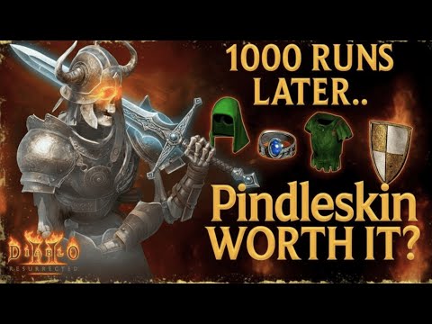 What I Found After 1000 Pindleskin Runs | D2R Loot Highlights