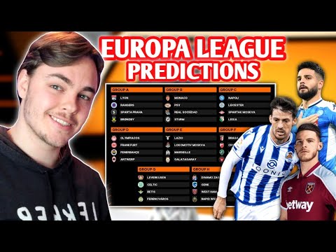 21/22 Europa League Group Stage Predictions!