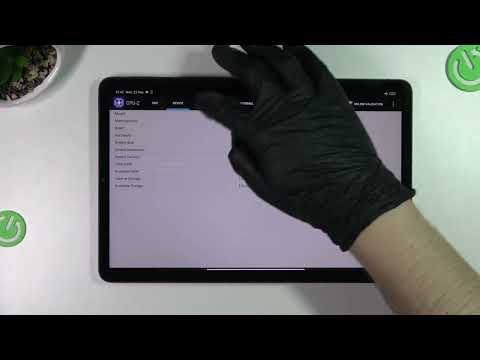 How to use CPU-Z on Xiaomi Pad 5 / Check all specifications on Xiaomi Pad 5 using CPU-Z