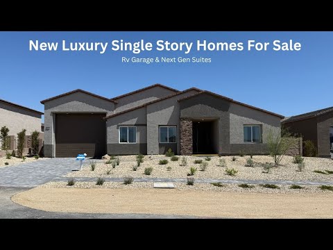 New Single Story Homes For Sale Las Vegas $1.11m+ Next Gen Suite & Rv Garage - The Estates Lennar