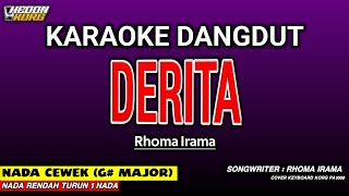 Download lagu DERITA KARAOKE DANGDUT - NADA WANITA mp3