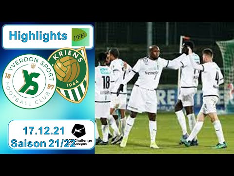 Highlights: Yverdon - Sport FC vs SC Kriens (17.12.21)