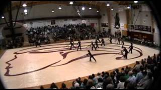 preview picture of video 'Tate colorguard at Robertsdale 22 Jan 2011 2011_01_23_09_15_31.avi'