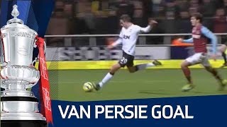 Giggs´ Assist auf van Persie im FA Cup gegen West Ham United