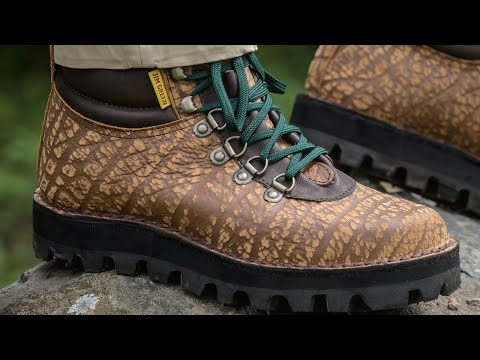 Uniquely Rugged Tyre Sole Boot // How It's Made Jim Green Footwear