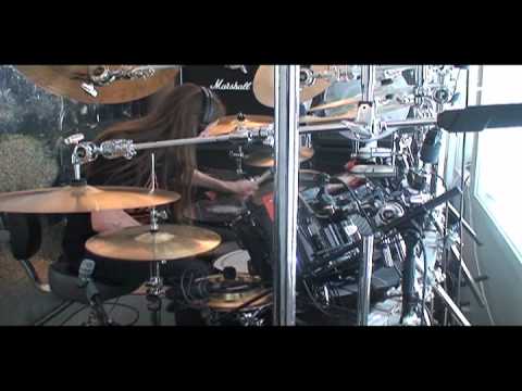 THE WRETCHED END studio session 2009 Nils Fjellström