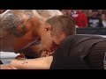 Randy Orton Kisses Stephanie McMahon In The Face Of Viciously Beaten Triple H RAW Mar 23 2009