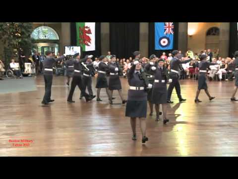 Buxton Military Tattoo 2012 - 126 (City of Derby) Sqn RAF Air Cadets Drill Display Team