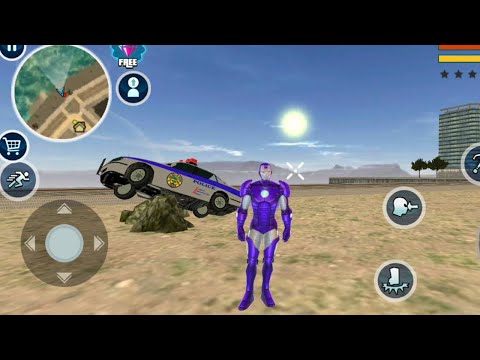 Iron Superhero Escape - Ironman Vegas Crime Simulator | Best Android GamePlay HD