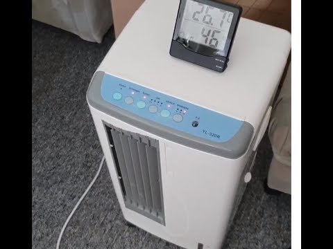Mikro Klima erzeugen? bringt Verdunstungskühlung etwas? Air Cooler mit Wasser und Eis betanken