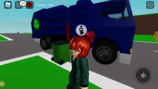 GARBAGE TRUCK UPDATE WITH TRASH PICK-UP! | Brookhaven | Roblox