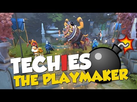 TECHIES THE PLAYMAKER! - DotA 2 Funny Moments + Arcana & Seagate Giveaway