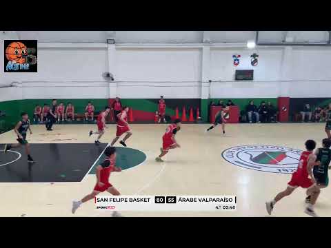 Costa Andina San Felipe Basket VS Árabe Valparaíso