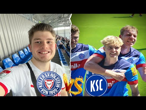 Endlich wieder ein Heimsieg 🙏 Holstein Kiel vs Karlsruhe/ Stadionvlog 🏟️