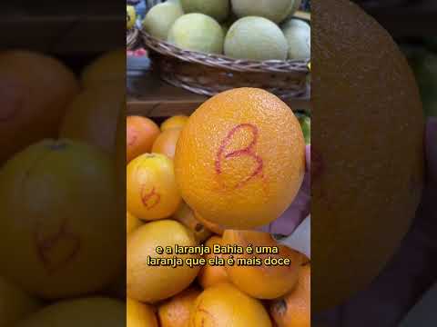 Laranja pera, laranja lima e laranja Bahia. Qual a diferença entre elas?