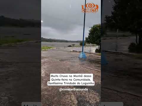 É muita água Xixica 💦☔. #chuva #tempestade #conectanhamunda #amazonas #nhamunda2026