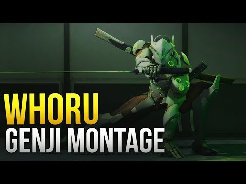 Whoru - INSANE Genji Pro Montage - Overwatch Montage