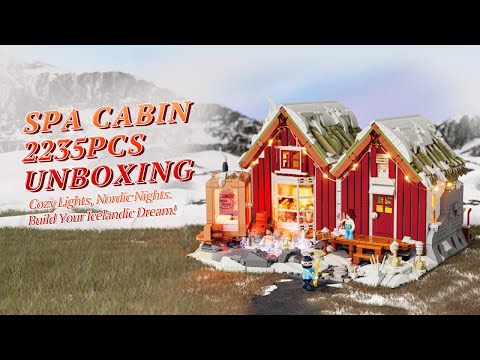 Vidéo Lumibricks Retro House 10011 : Cabine spa