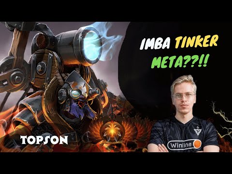 TOPSON GG META GAMING!! TINKER META!! Dota 2 Watch and Learn it if you wanna be PRO! #dota #dota