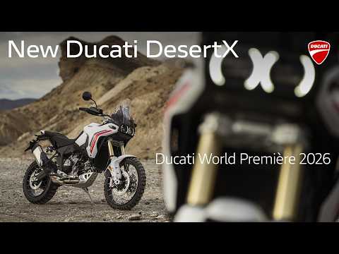 New Ducati DesertX | Ducati World Première 2026