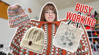 Cardigan, Totes, and Hats! | PassioKnit Vlog