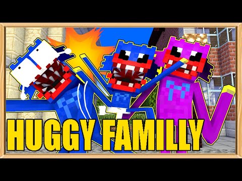 BAD Baby Huggy Family Chaos! - Monster School