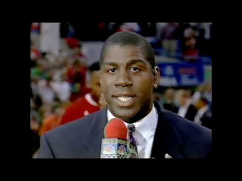 NBA Finals 1992   Game 5  Chicago Bulls vs  Portland TrailBlazers  Michael Jordan vs  Clyde Drexler