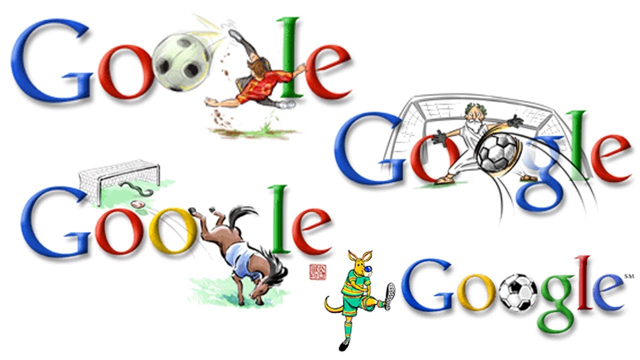 All Soccer / Football Google Doodles - also London 2012?