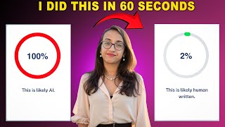 Download the video "How to bypass AI Detectors and Humanize AI text | WriteHuman AI Review (2025) | Live ChatGPT Test"