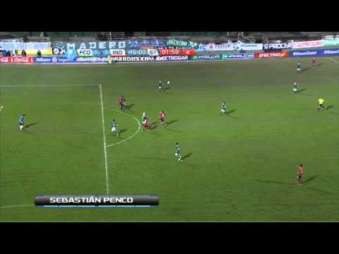 Gol de Penco. Ferro 1 Independiente 1.Fecha 38.Torneo Primera B Nacional.Fútbol Para Todos