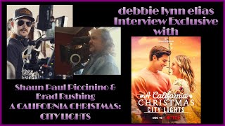 SHAUN PAUL PICCININO & BRAD RUSHING talk A CALIFORNIA CHRISTMAS: CITY LIGHTS - Exclusive Interview video