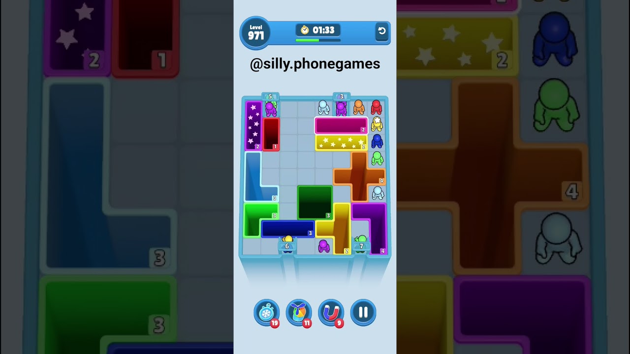 Drop Away Level 971 Walkthrough Solution