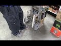 How to use Dolly Pull shoe insert for delivery drivers who use dollies