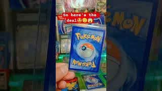 So here's the Deal?🤩🫡😱 #pokemon #pokemoncards #pokemontcg #cards
