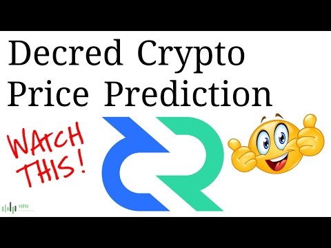 💎 DeCred Price Prediction - DCR Crypto Price Analysis