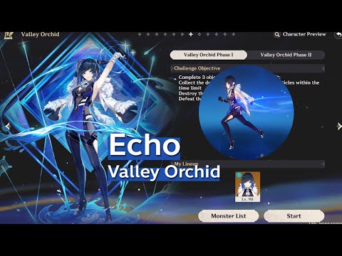C0R0 Yelan Echo: Valley Orchid - Genshin Impact