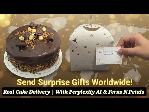 Send Diwali & New Year Gifts & Cakes Worldwide Easy International with PerplexityAI & Ferns N Petals