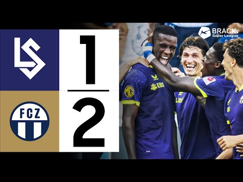 HIGHLIGHTS | Lausanne-Sport vs FC Zurich 1:2