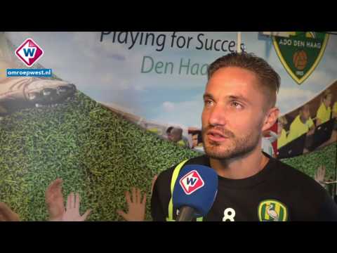 ADO-speler Aaron Meijers over ADO Den Haag - FC Utrecht