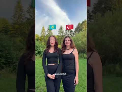 Turkish and Kazakh #turkish #kazakh #turkic #turkey #kazakhstan