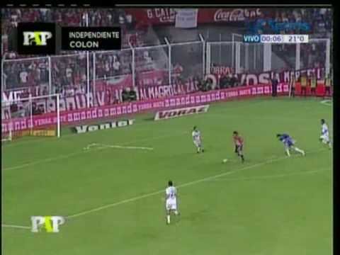 Independiente 3-2 Colón / Apertura 2009