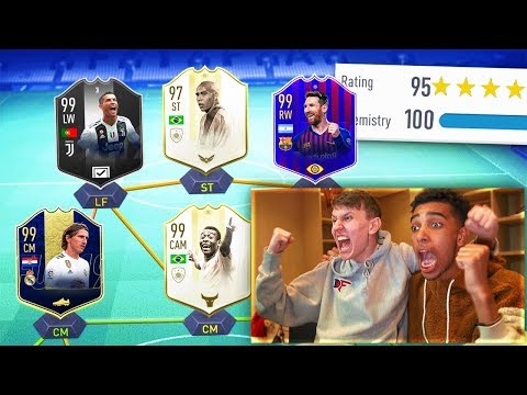 195 RATED!! - MESSI vs RONALDO 195 FUT DRAFT!! (FIFA 19)