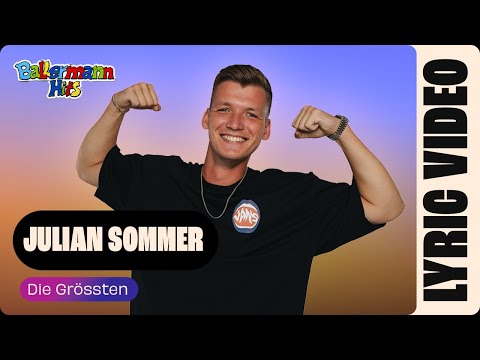 Julian Sommer - Die Grössten (Lyric Video)