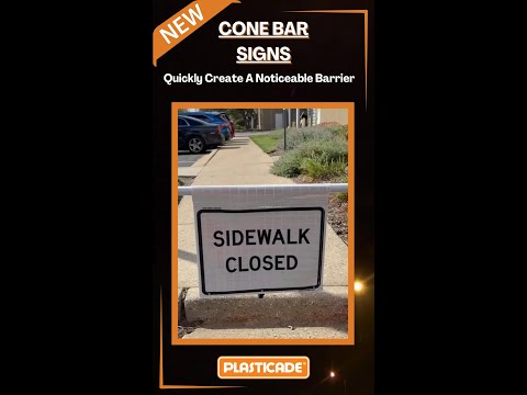 Cone Bar Signs