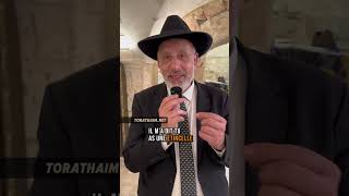 Le Rav David Touitou chez le Roi David
