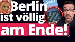 Schock-Meldung für Berlin: "ACHTUNG, EXTREME Gefahr!"